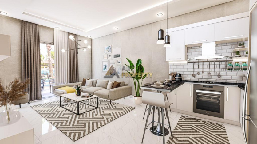 Новый инвестиционный проект на стадии строительства в районе Авсаллар - Ракурс 15