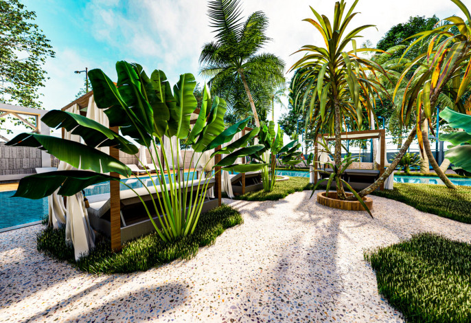 Новый инвестиционный проект на стадии строительства в районе Авсаллар - Ракурс 23