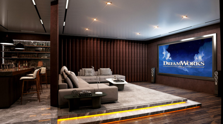 Новый проект шикарных вилл 4+1 и 7+1 в центральной части города Аланья - Ракурс 20