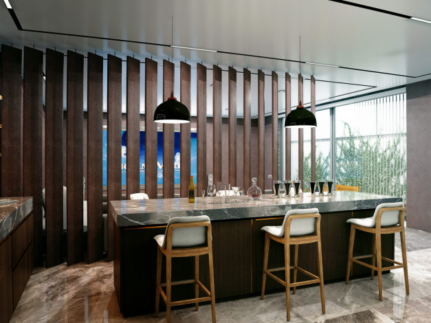 Новый проект шикарных вилл 4+1 и 7+1 в центральной части города Аланья - Ракурс 21