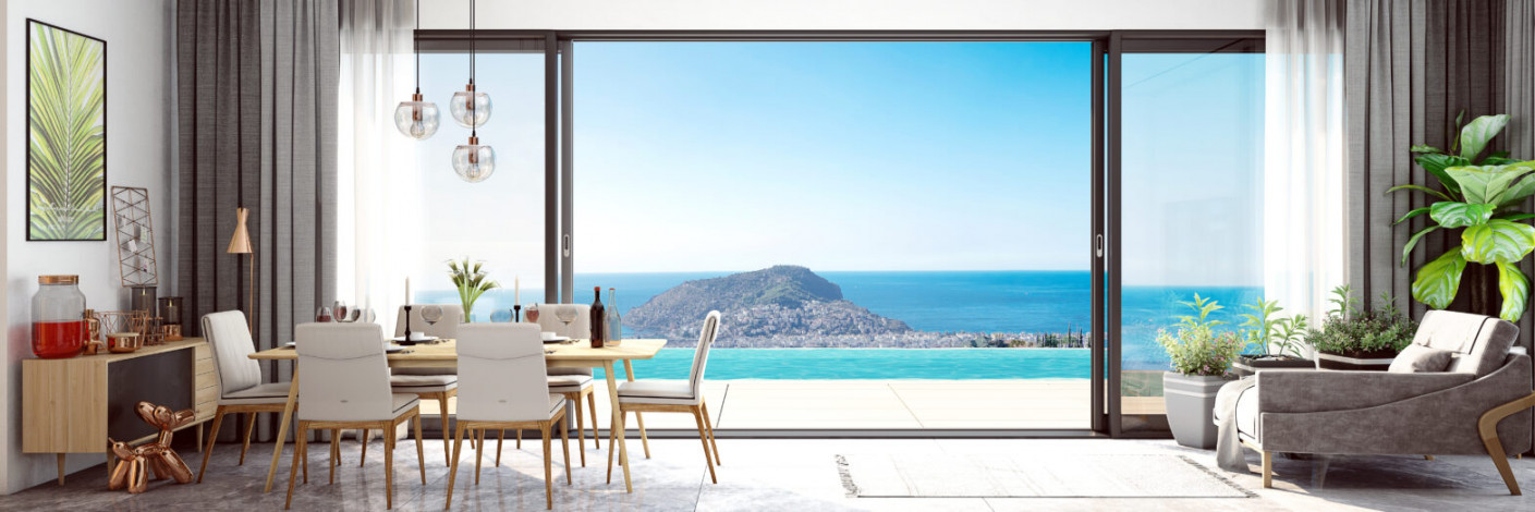 Новый проект шикарных вилл 4+1 и 7+1 в центральной части города Аланья - Ракурс 29