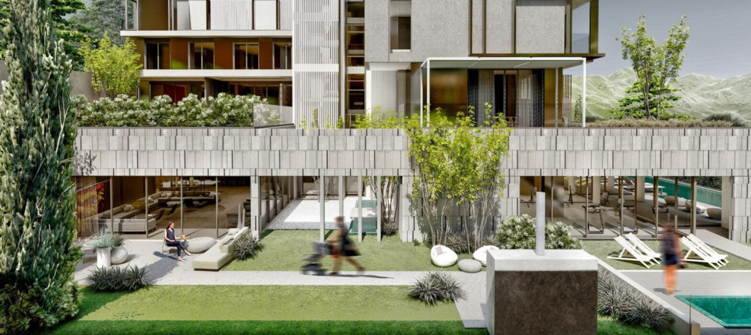 Новый проект с апартаментами 1+1, 2+1 и 3+1 в центре района Авсаллар - Ракурс 8