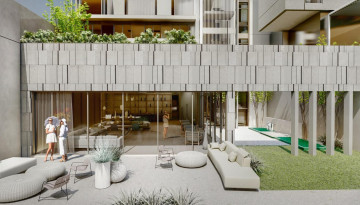 Новый проект с апартаментами 1+1, 2+1 и 3+1 в центре района Авсаллар - Ракурс 10