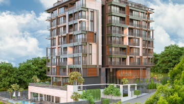 Новый проект с апартаментами 1+1, 2+1 и 3+1 в центре района Авсаллар - Ракурс 12