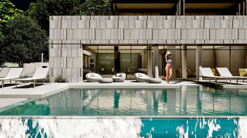 Новый проект с апартаментами 1+1, 2+1 и 3+1 в центре района Авсаллар - Ракурс 14