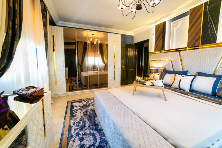 Роскошные меблированные апартаменты планировки 2+1, 125м2 в районе Махмутлар - Ракурс 4