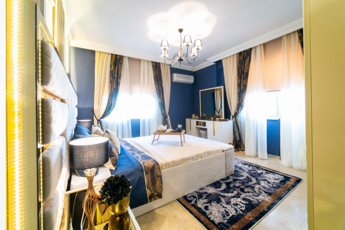 Роскошные меблированные апартаменты планировки 2+1, 125м2 в районе Махмутлар - Ракурс 7