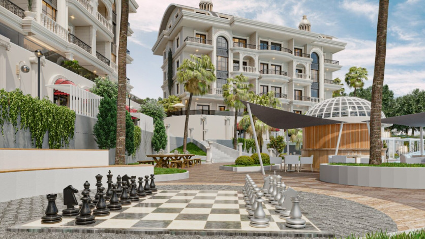 Грандиозный проект с собственным пляжем в районе Тюрклер - Ракурс 30