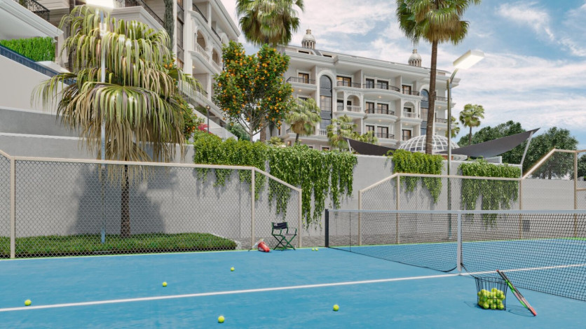 Грандиозный проект с собственным пляжем в районе Тюрклер - Ракурс 31