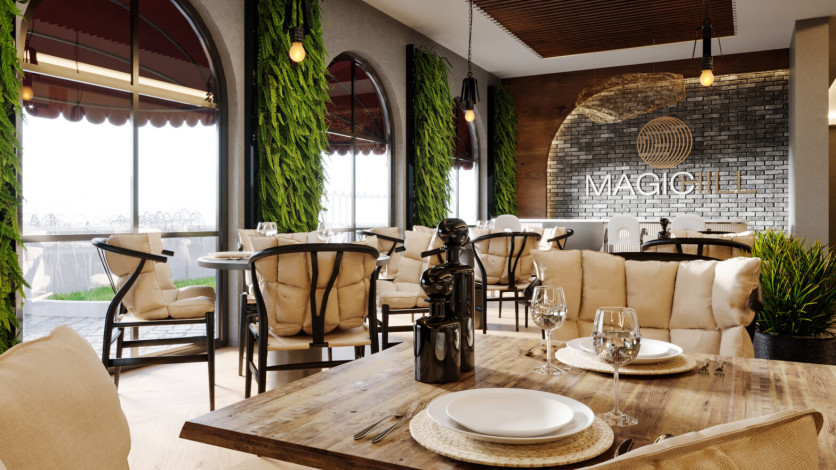 Грандиозный проект с собственным пляжем в районе Тюрклер - Ракурс 58