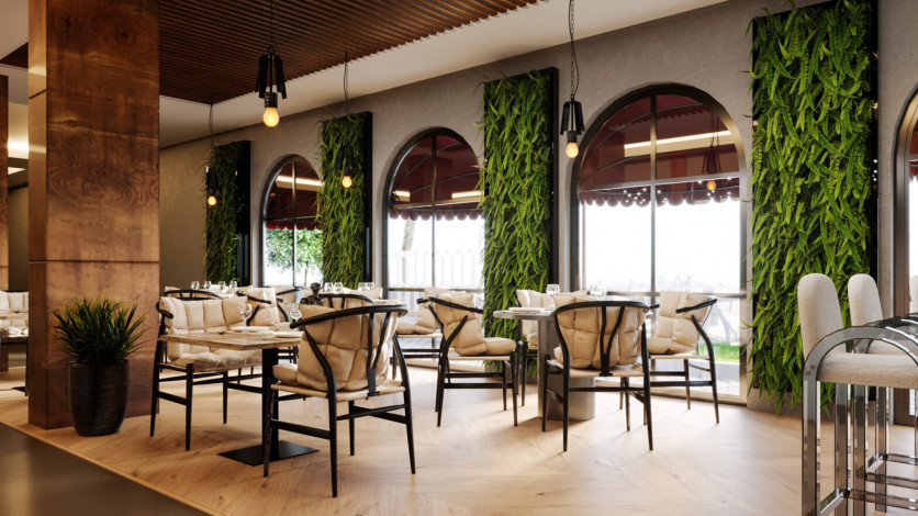 Грандиозный проект с собственным пляжем в районе Тюрклер - Ракурс 59