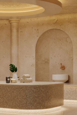 Грандиозный проект с собственным пляжем в районе Тюрклер - Ракурс 68