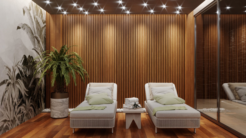 Грандиозный проект с собственным пляжем в районе Тюрклер - Ракурс 71