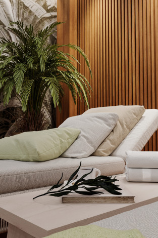 Грандиозный проект с собственным пляжем в районе Тюрклер - Ракурс 73