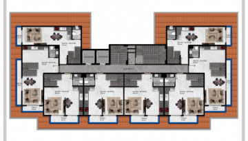 Новый жилой комплекс с апартаментами 1+1 и 2+1 в районе Авсаллар - Ракурс 9