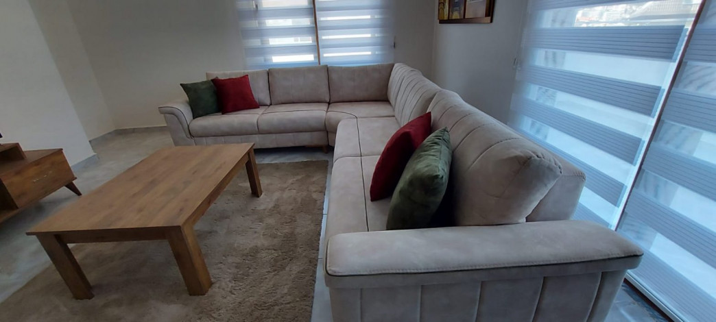 Двухкомнатный меблированный дуплекс в претижном районе Оба города Аланья, 110 м2 - Ракурс 2