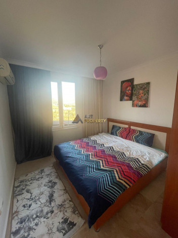 Меблированная квартира планировки 2+1, 125м2 с видом на море в районе Махмутлар - Ракурс 5