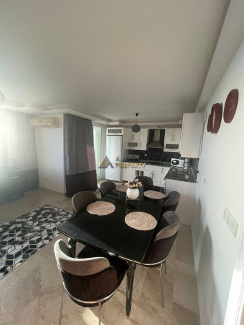 Меблированная квартира планировки 2+1, 125м2 с видом на море в районе Махмутлар - Ракурс 10