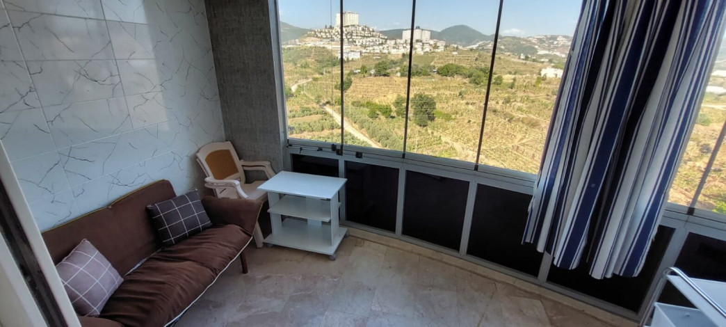 Меблированная квартира планировки 2+1, 125м2 с видом на море в районе Махмутлар - Ракурс 14