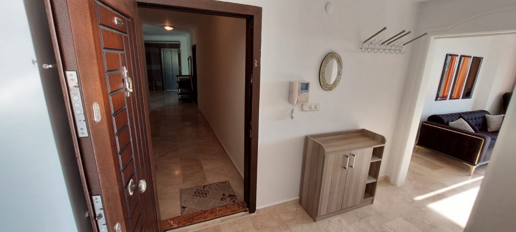 Меблированная квартира планировки 2+1, 125м2 с видом на море в районе Махмутлар - Ракурс 16