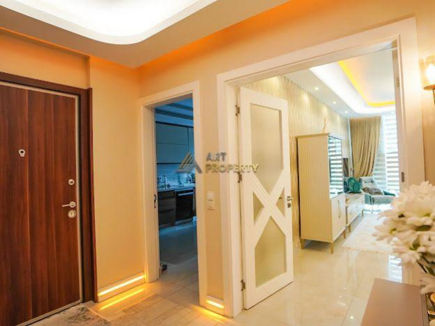 Роскошная меблированная квартира планировки 3+1, 187м2 в современном комплексе, район Махмутлар - Ракурс 3