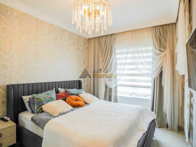 Роскошная меблированная квартира планировки 3+1, 187м2 в современном комплексе, район Махмутлар - Ракурс 5