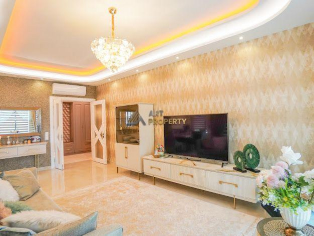 Роскошная меблированная квартира планировки 3+1, 187м2 в современном комплексе, район Махмутлар - Ракурс 12