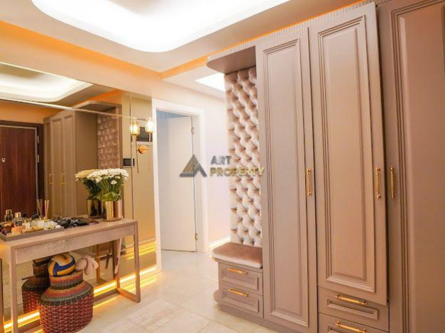 Роскошная меблированная квартира планировки 3+1, 187м2 в современном комплексе, район Махмутлар - Ракурс 31