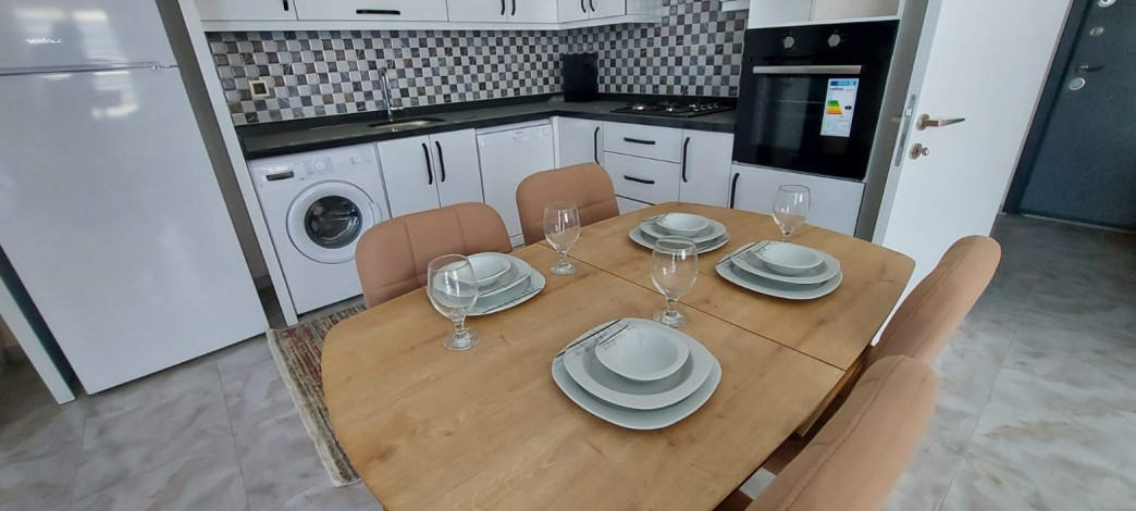 Двухкомнатный меблированный дуплекс в претижном районе Оба города Аланья, 110 м2 - Ракурс 12