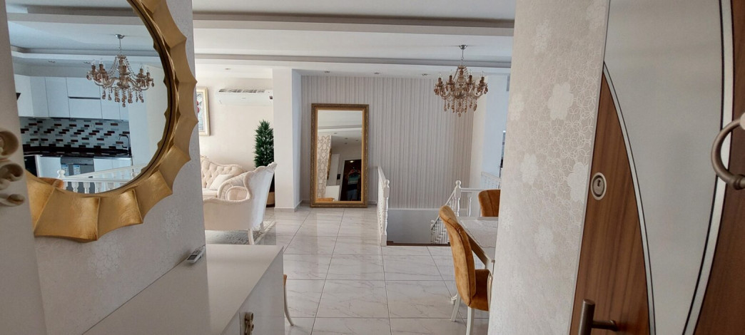 Шикарный видовой пентхаус планировки 2+1, 170м2 в районе Махмутлар - Ракурс 29