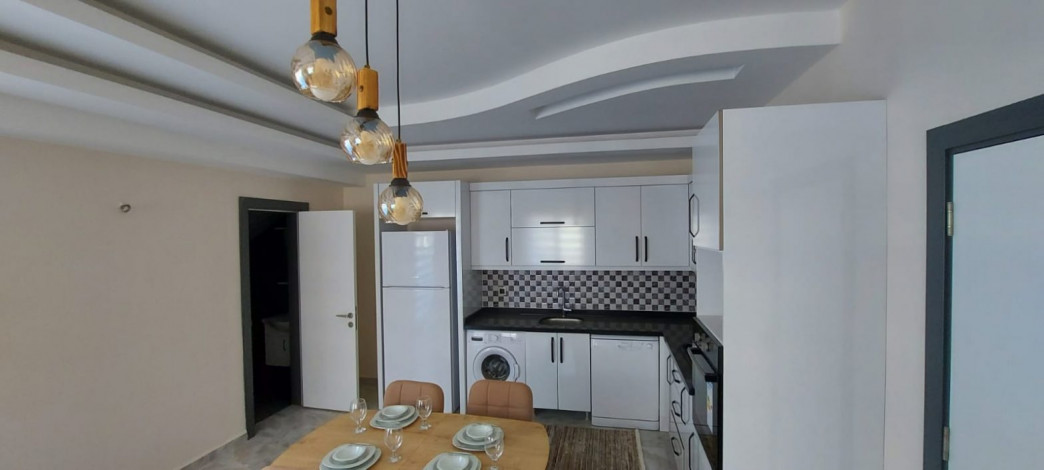 Двухкомнатный меблированный дуплекс в претижном районе Оба города Аланья, 110 м2 - Ракурс 14