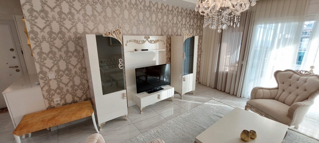 Шикарный видовой пентхаус планировки 2+1, 170м2 в районе Махмутлар - Ракурс 36