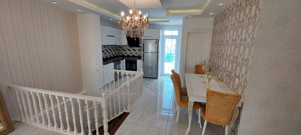 Шикарный видовой пентхаус планировки 2+1, 170м2 в районе Махмутлар - Ракурс 38