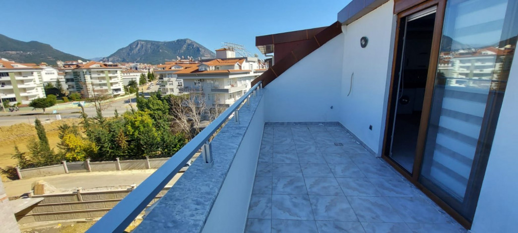 Двухкомнатный меблированный дуплекс в претижном районе Оба города Аланья, 110 м2 - Ракурс 15