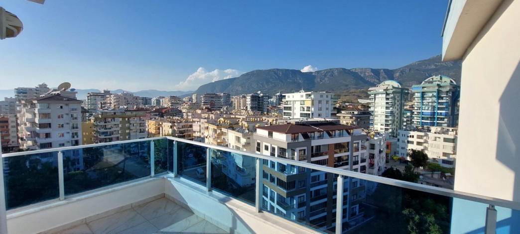 Шикарный видовой пентхаус планировки 2+1, 170м2 в районе Махмутлар - Ракурс 43