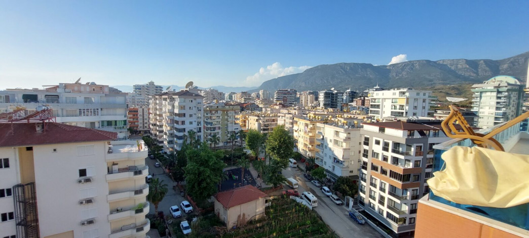 Шикарный видовой пентхаус планировки 2+1, 170м2 в районе Махмутлар - Ракурс 48