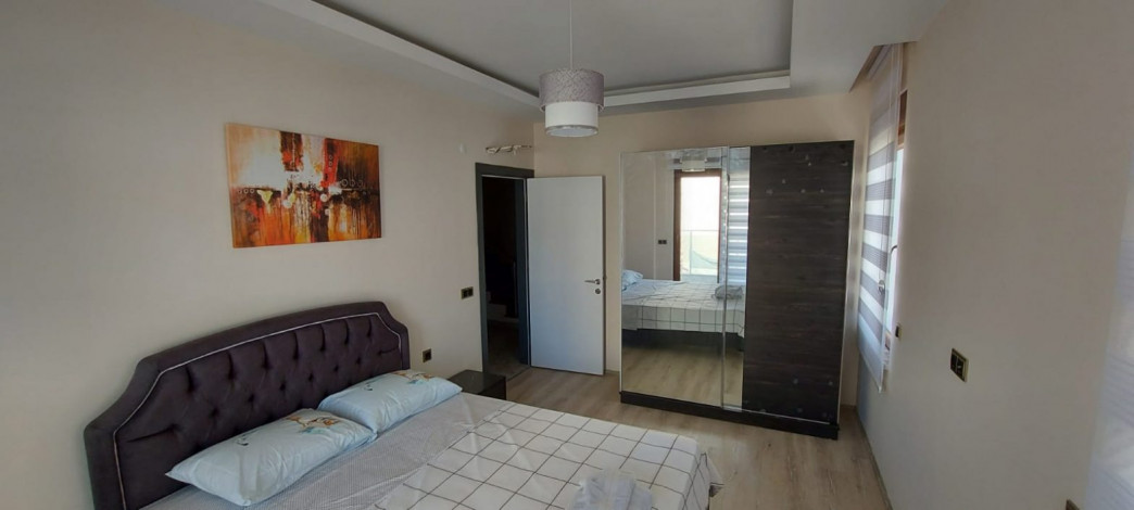 Двухкомнатный меблированный дуплекс в претижном районе Оба города Аланья, 110 м2 - Ракурс 17