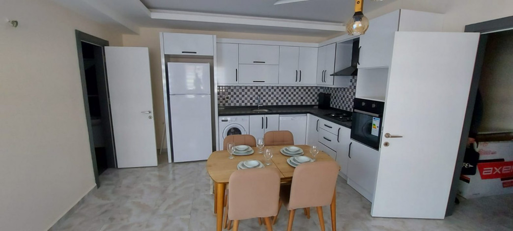 Двухкомнатный меблированный дуплекс в претижном районе Оба города Аланья, 110 м2 - Ракурс 23