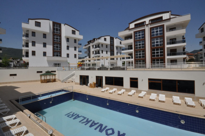 Двухкомнатный меблированный дуплекс в претижном районе Оба города Аланья, 110 м2 - Ракурс 24