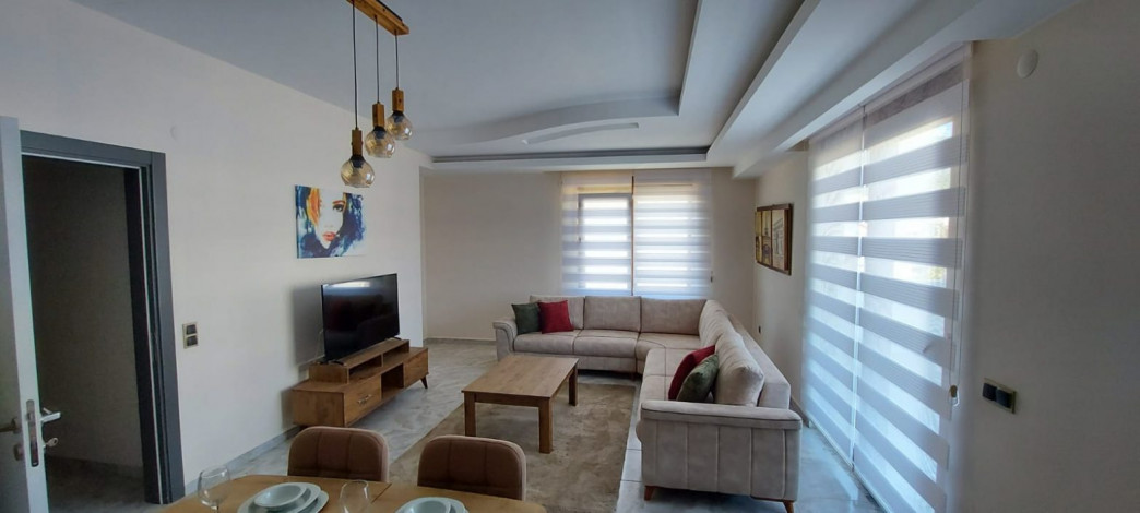 Двухкомнатный меблированный дуплекс в претижном районе Оба города Аланья, 110 м2 - Ракурс 25