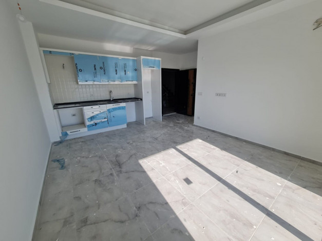 Апартаменты 1+1, 55м2 с видом на море и крепость Алании, районе Оба - Ракурс 2