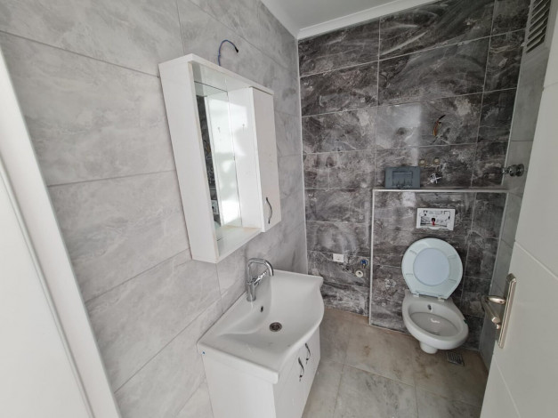 Апартаменты 1+1, 55м2 с видом на море и крепость Алании, районе Оба - Ракурс 5