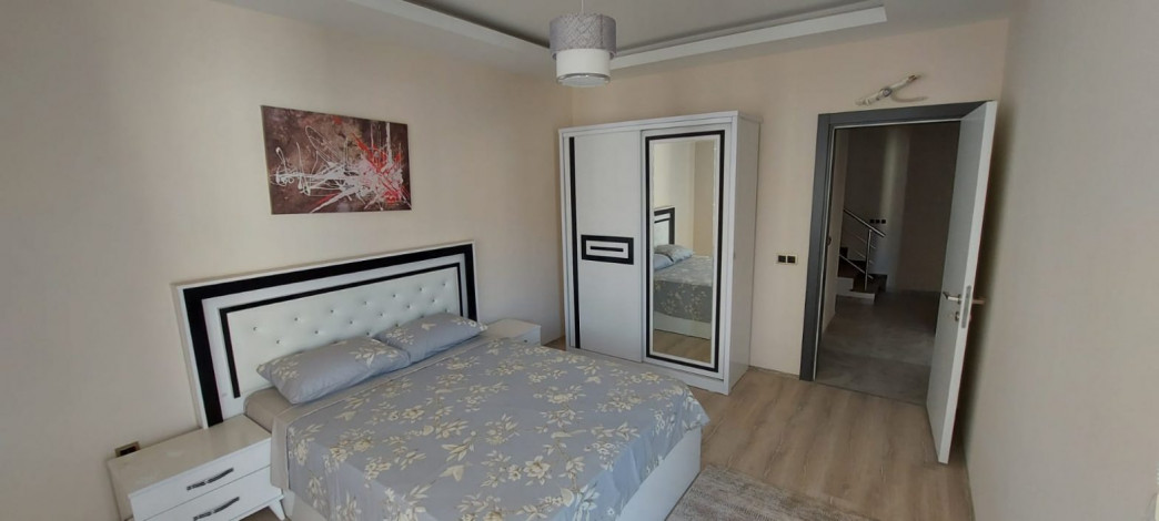 Двухкомнатный меблированный дуплекс в претижном районе Оба города Аланья, 110 м2 - Ракурс 34