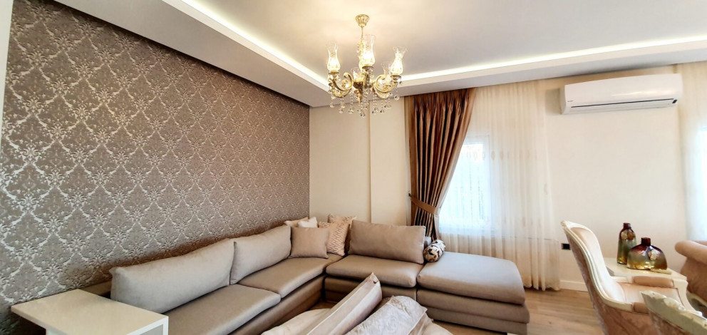 Вилла планировки 3+1, 370м2 с панорамным видом на море и горы, район Газипаша - Ракурс 17