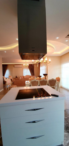 Вилла планировки 3+1, 370м2 с панорамным видом на море и горы, район Газипаша - Ракурс 23