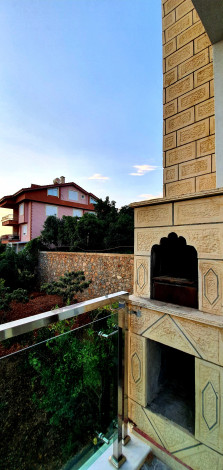 Вилла планировки 3+1, 370м2 с панорамным видом на море и горы, район Газипаша - Ракурс 36