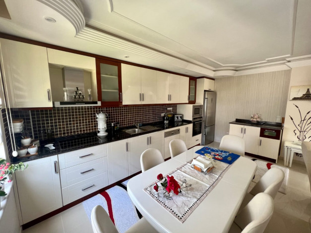 Меблированные апартаменты планировки 3+1, 160м2 в районе Оба - Ракурс 12