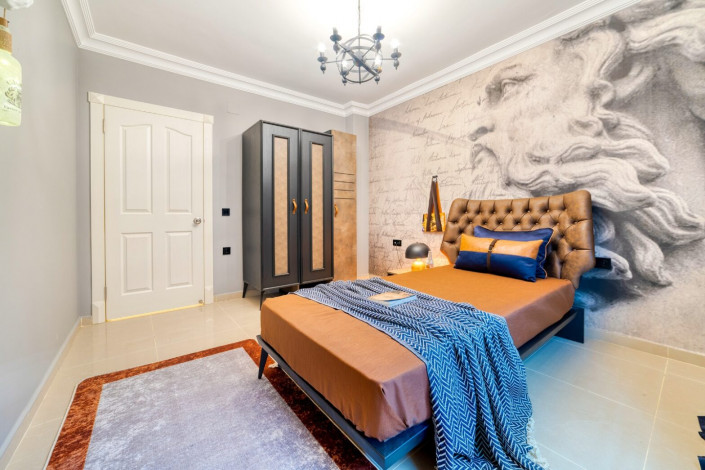 Роскошные меблированные апартаменты планировки 2+1, 120м2 в районе Оба - Ракурс 6