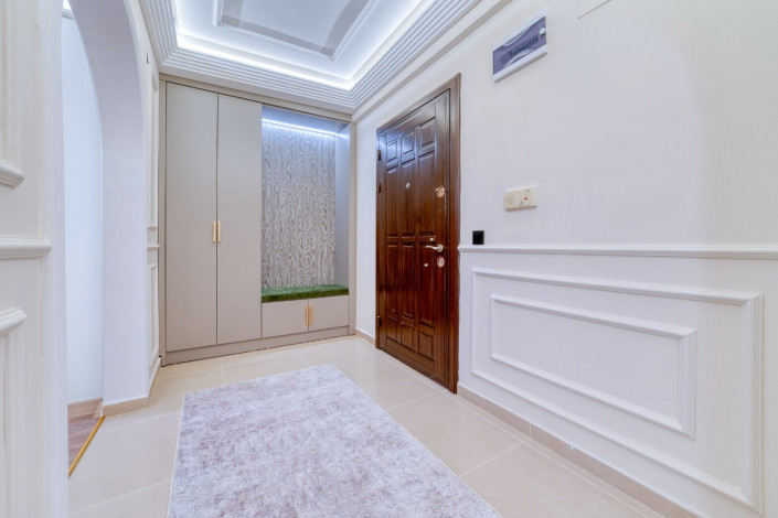 Роскошные меблированные апартаменты планировки 2+1, 120м2 в районе Оба - Ракурс 8