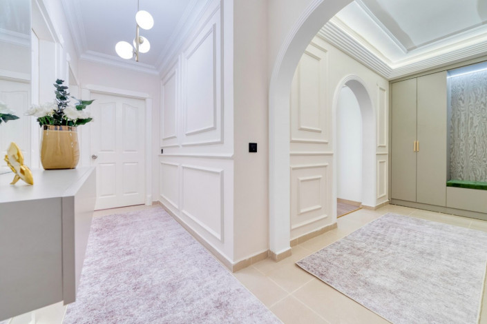 Роскошные меблированные апартаменты планировки 2+1, 120м2 в районе Оба - Ракурс 9